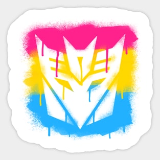 Pansexual Decepticon Sticker